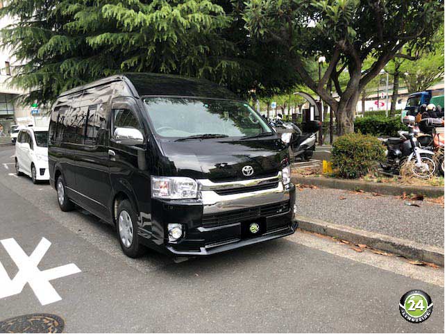 luxury hiace van